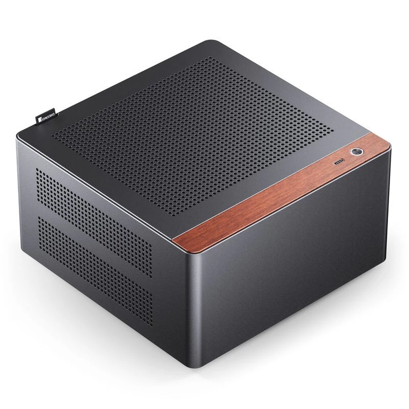 Jonsbo NV10 datora korpuss, mini korpuss, ITX - Melns