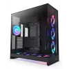 NZXT H9 Flow RGB+ Midi Tower korpuss melns