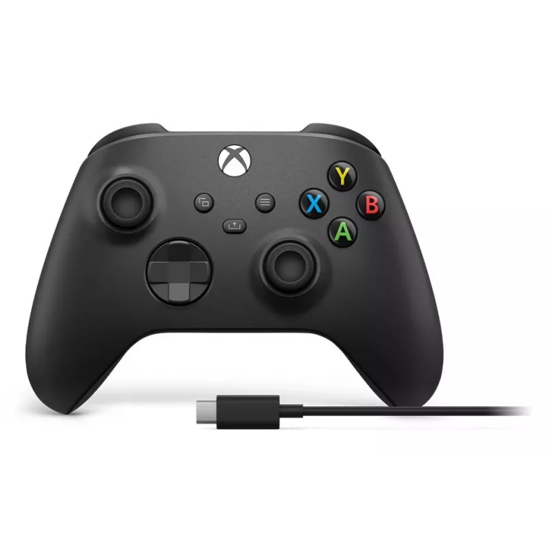 Microsoft EP2-29944 Gaming Controller Melns Bluetooth/USB Spēļu Pults Ar Digitālo/Analogo Vadību Android, PC, Xbox One, Xbox Series S, Xbox Series X, iOS