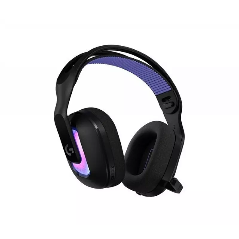 Logitech G G522 LIGHTSPEED bezvadu spēļu austiņas ar LIGHTSYNC RGB apgaismojumu un mikrofonu