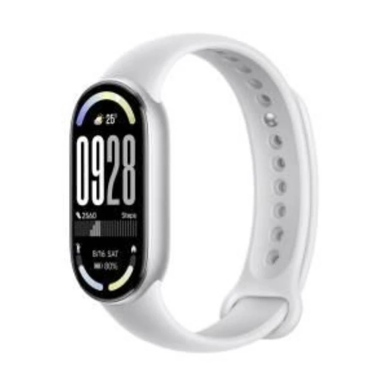 Viedais aproce Xiaomi Smart Band 10 Sudraba AMOLED BT