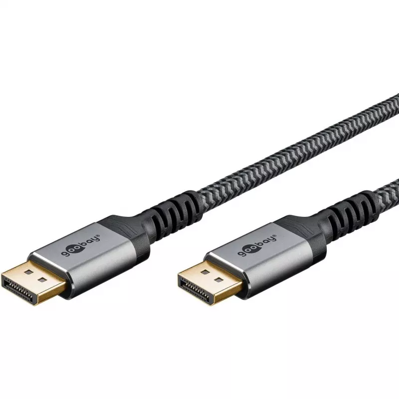 Goobay 75686 - DisplayPort 2.x kabelis 16K 60 Hz - kabelis - digitāls/displejs/video (75686)