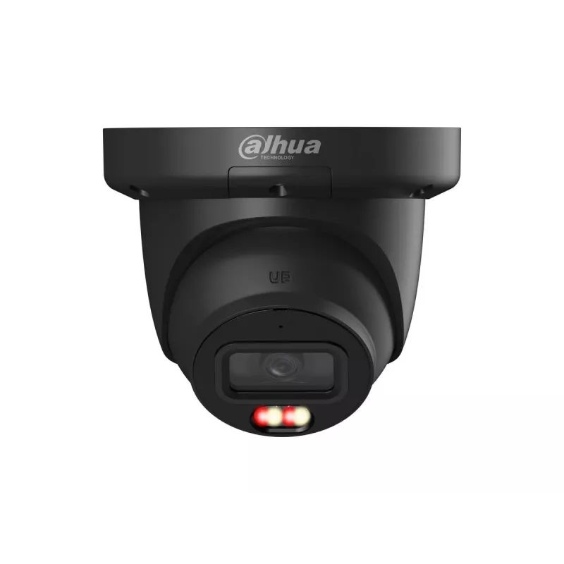 IP drošības kamera DAHUA IPC-HDW3849QM-S-IL — kupola, iekštelpām/ārā, griestu montāža, vadu, 6 MP (3288×1850), melna