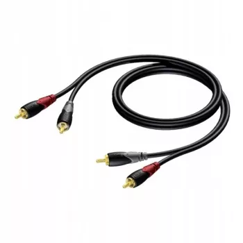 Audio kabelis RCA/Cinch Procab KPCL078 2x vīrišķais, 0,5 m