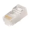 Gembird PLUG5SP/100 RJ-45 savienotājs SF/UTP kabeļiem, caurspīdīgs, 100 gab.