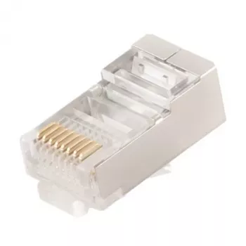 Gembird PLUG5SP/100 RJ-45 savienotājs SF/UTP kabeļiem, caurspīdīgs, 100 gab.