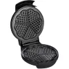 Severin WA 2103 vafeļu dzelzs 4 vafeles 1200 W Melns, Sudrabs