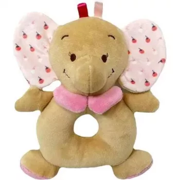 Grabulītis TULILO 9362 rozā zilonis 18 cm mazulim