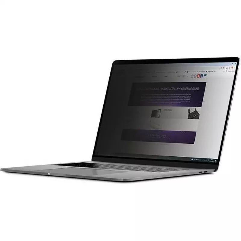 Qoltec 51050 Privātuma filtrs 13,3 collu klēpjdatoram (16:9) - ekrāna aizsargs