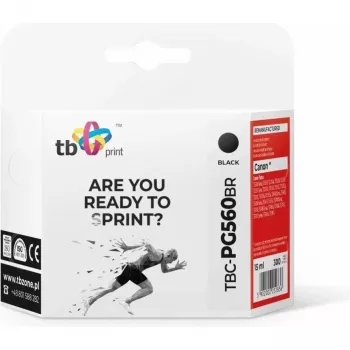 Atkārtoti uzpildīta melna tintes kasetne Canon Pixma TS5350 PG-560 TBC-PG560BR BK