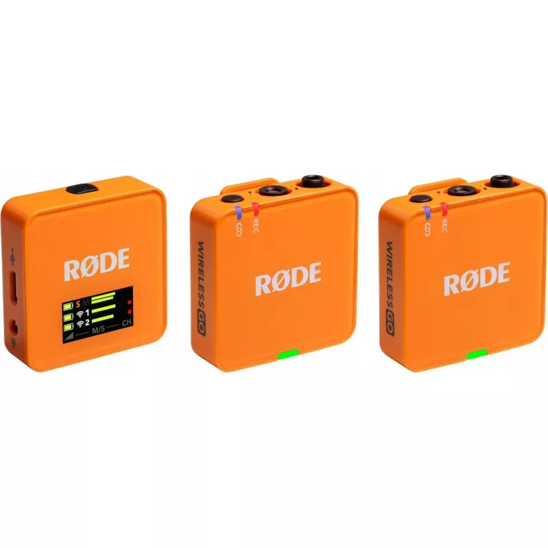 RØDE Wireless GO III oranžs - bezvadu mikrofonu sistēma