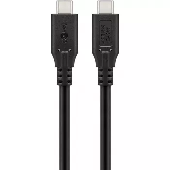Goobay USB4 kabelis C tipa, 240 W, 40 Gbit/s, Power Delivery, 1 m