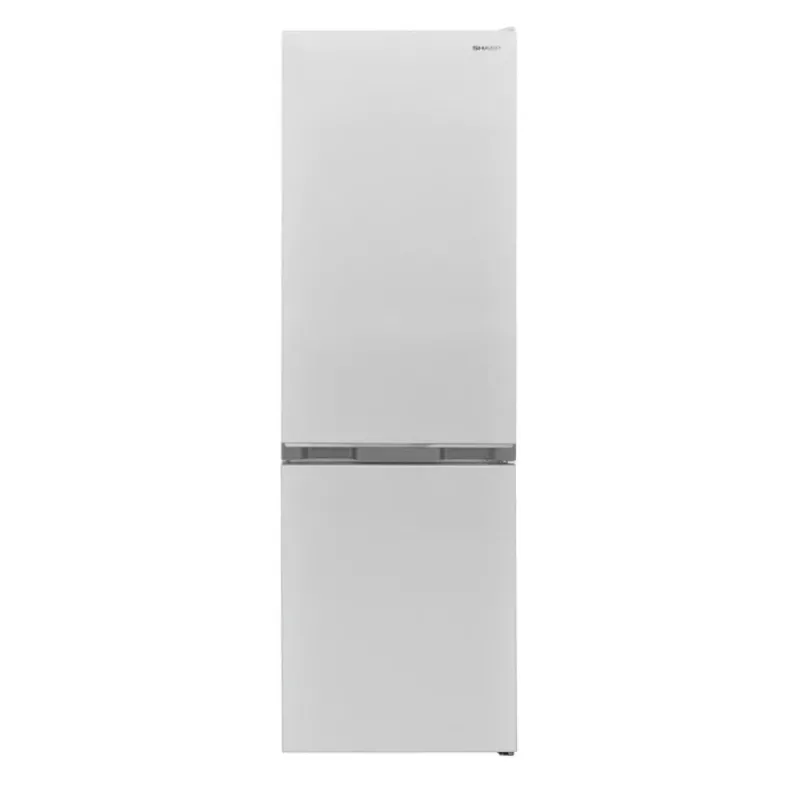 Sharp SJ-FBB04DTXWE ledusskapis-saldfējējs Brīvstāvošs 268 L Balts