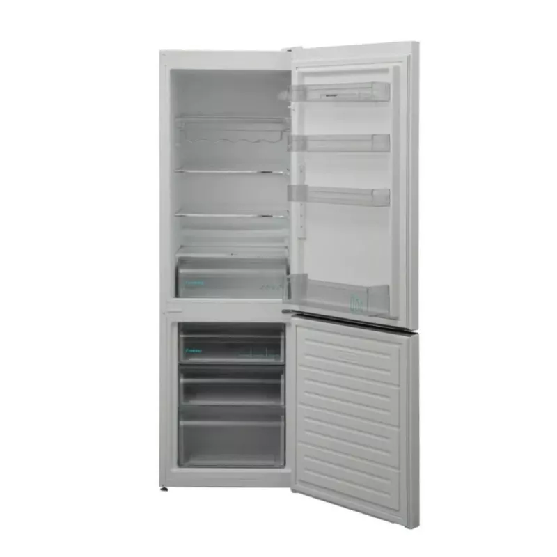 Sharp SJ-FBB04DTXWE ledusskapis-saldfējējs Brīvstāvošs 268 L Balts