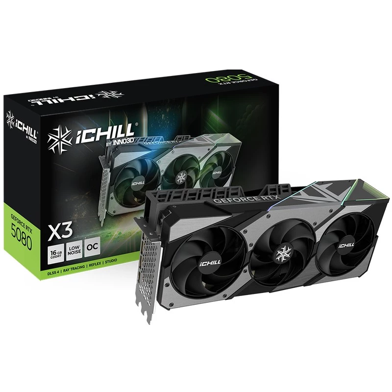 INNO3D iChill GeForce RTX 5080 X3 V2 16GB GDDR7 Grafikas karte