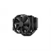 Noctua NH-D15 Chromax Pure Black CPU dzesētājs ar diviem 140mm ventilatoriem