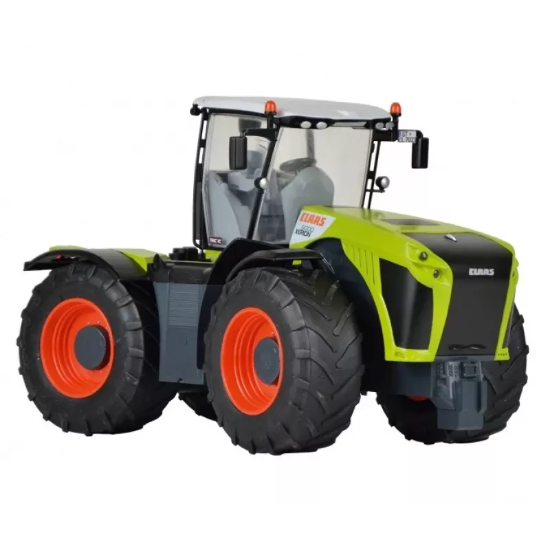 Ar tālvadību vadāms traktors Happy People Claas Xerion 5000 ar rotējošu kabīni