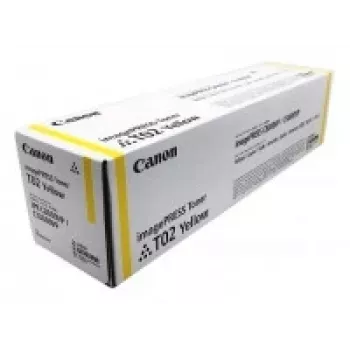 Canon T02 oriģinālā tonera kasetne dzeltena 1 gab.
