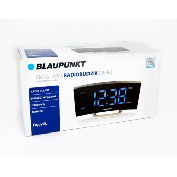 Modinātājs ar radio BLAUPUNKT CR7 BK (CR7 BK)