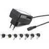 EnerGenie EG-MC-008 Barošanas avots/invertors 12 W Melns