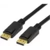 DisplayPort kabelis LogiLink CV0121 3 m Melns