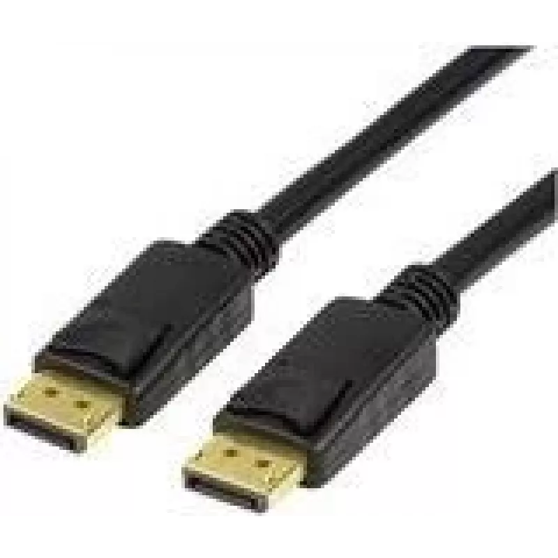 DisplayPort kabelis LogiLink CV0121 3 m Melns