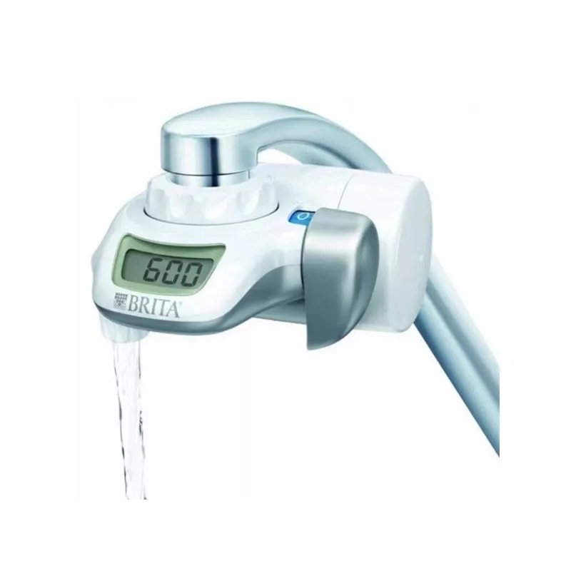 BRITA Ūdens filtrs krānam 1.2023.0413, 3 režīmi, 5-pakāpju kasetne, 600 L, balts, 5 adapteri