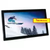 Digitālais fotorāmis Braun DigiFrame 1731, 17,3" (43,9 cm), 1920 x 1080, IPS ekrāns, 8 GB, melnā krāsā