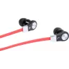 MAGICSOUND DS-2 - Stereo austiņas ar mikrofonu, melni-sarkanas