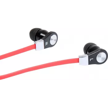 MAGICSOUND DS-2 - Stereo austiņas ar mikrofonu, melni-sarkanas
