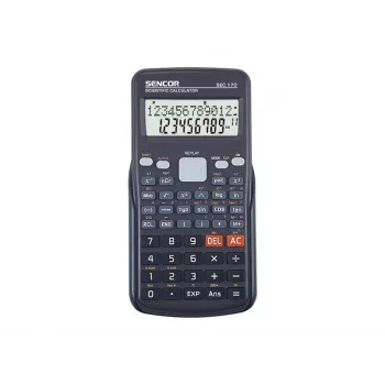 Zinātniskais kalkulators SENCOR SEC 170 — 240 funkcijas, 2 rindu displejs, bateriju darbināms, aizsargvāciņš