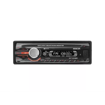 Auto radio SENCOR SCT 3018MR ar tālvadības pulti, USB, SD, MMC