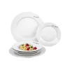 Trauku komplekts Lamart LT9001 6 gab. Porcelāns Balts 3 personām