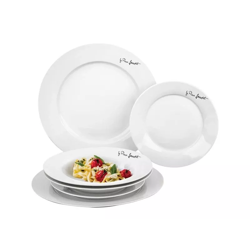 Trauku komplekts Lamart LT9001 6 gab. Porcelāns Balts 3 personām