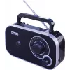 Roadstar TRA-2235 BK portatīvais analogais radioaparāts, FM, melns