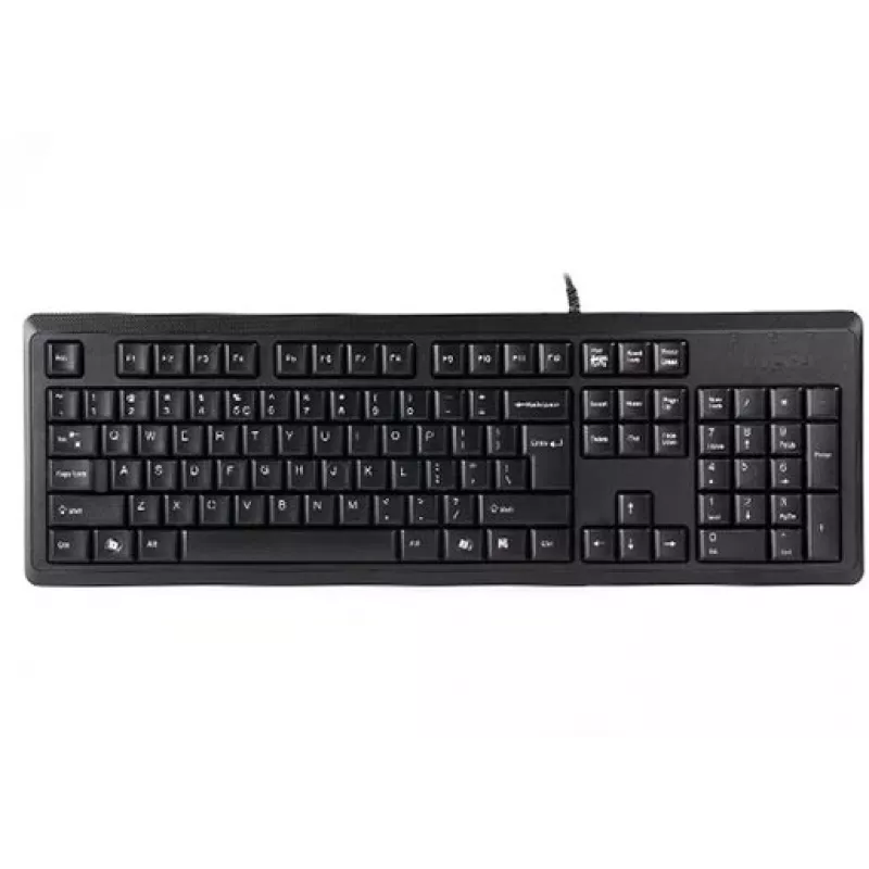 A4Tech KR-92 tastatūra universāla USB QWERTY angļu melna