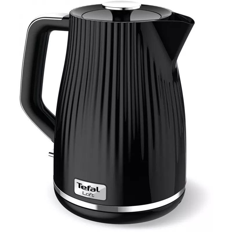Elektriskā tējkanna Tefal KO2508 1.7 L 2400 W, melna, slēptais sildelements