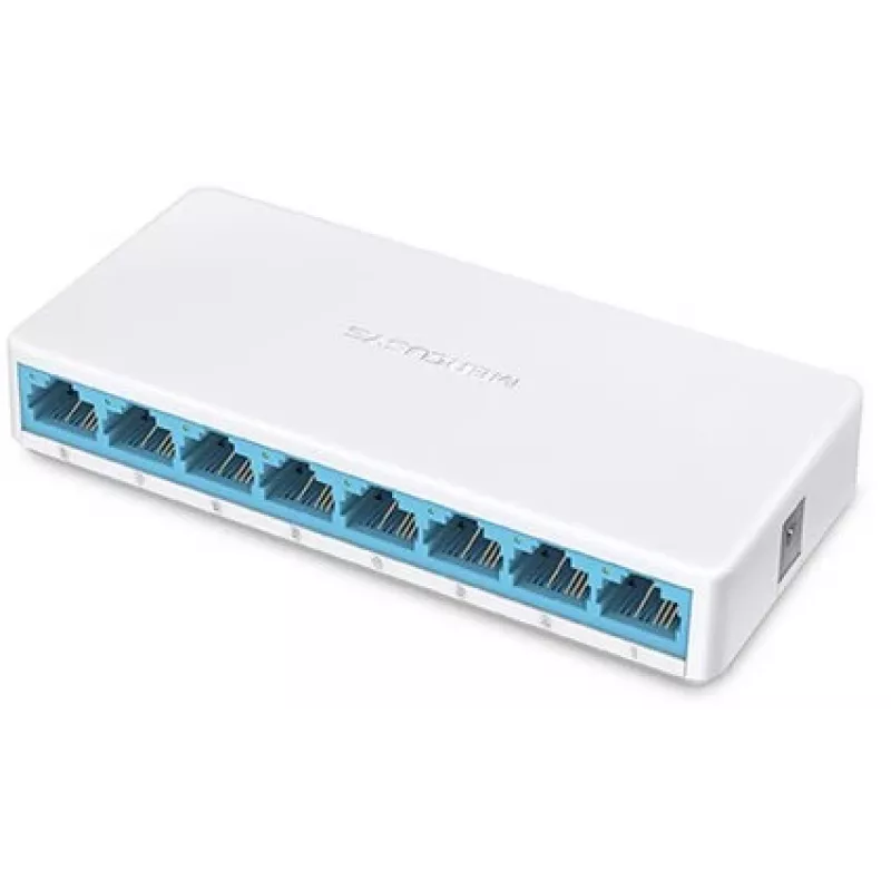 Slēdzis Mercusys MS108 8 porti RJ-45 10/100Mbps Nenopārvaldīts