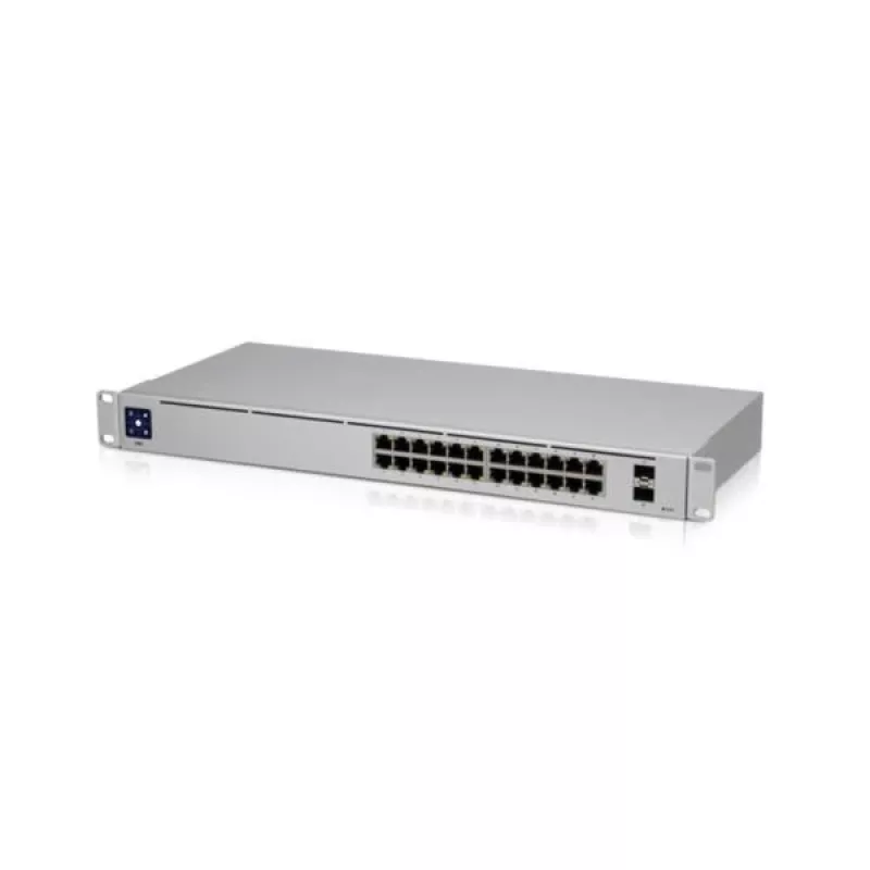 Ubiquiti Networks UniFi USW-24 pārvaldāms L2 Gigabit Ethernet slēdzis (bez PoE), 24 porti, 2 SFP, 1U