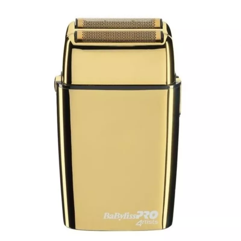 Foil skuveklis BABYLISS FXFS2GE — 2 asmeņu bezvadu foil skuveklis, iebūvēts akumulators, 180 min darbības laiks, zelts