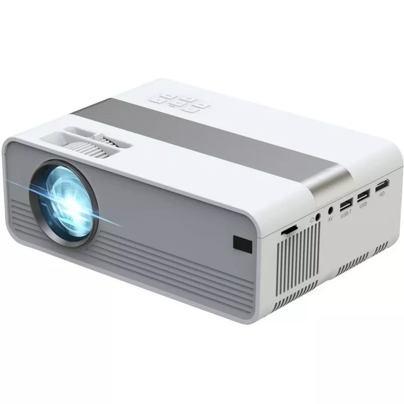 Technaxx TX-127 mini LED projektors, LCD, HD 720p (1280x720), balts/pelēks