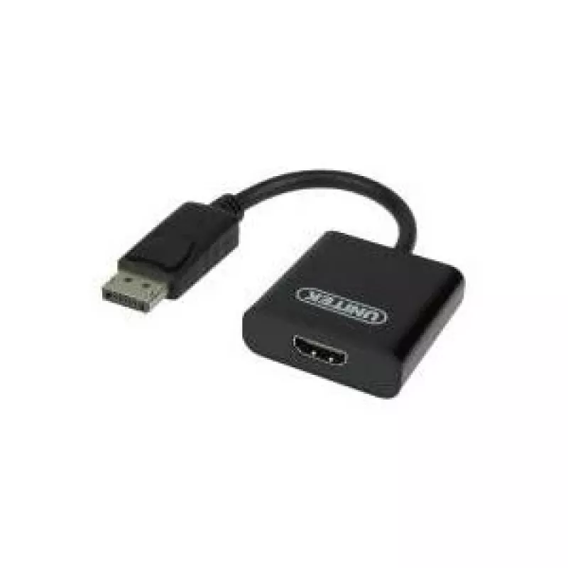 Unitek DisplayPort uz HDMI 1080P Full HD Adapter Melns
