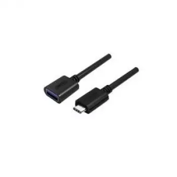 UNITEK Y-C476BK USB kabelis USB 3.2 Gen 1 (3.1 Gen 1) 0.2 m USB C USB A Melns