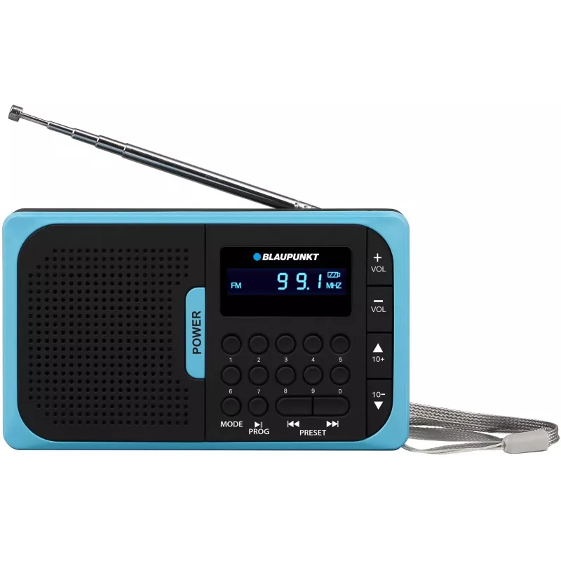 Blaupunkt PR5BL radio analogs Melns,Zils