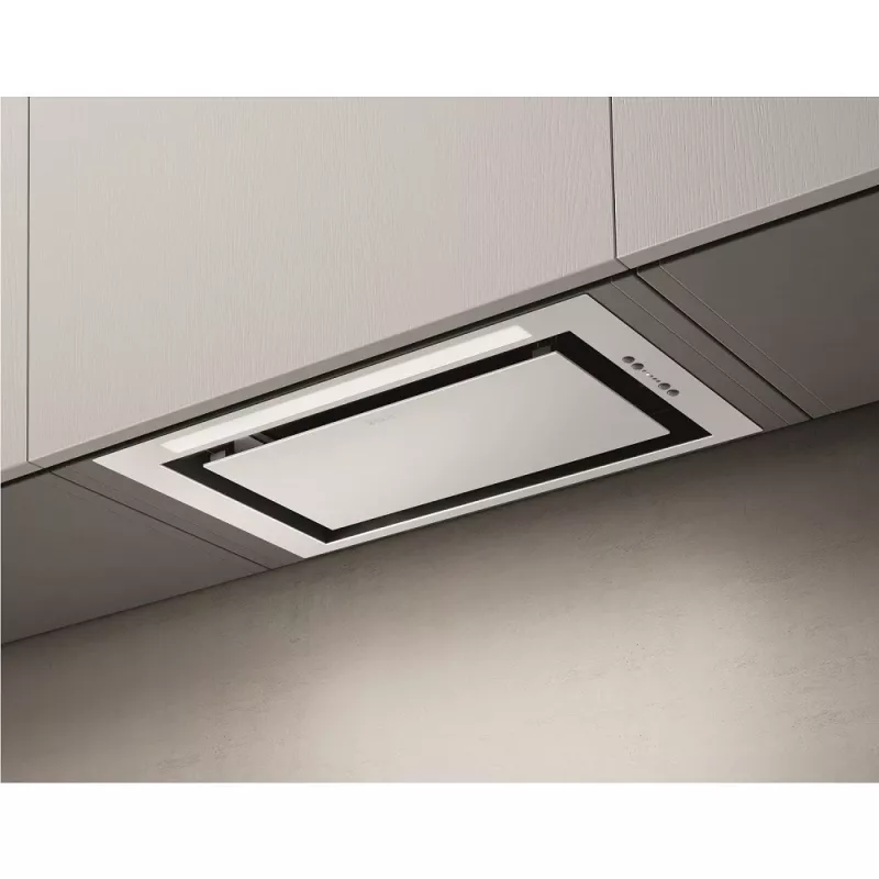 Elica LANE-80-WH 72 cm Balta sienas nosūcējs ar 3 ātrumiem + 1 pastiprinājuma līmeni un LED apgaismojumu