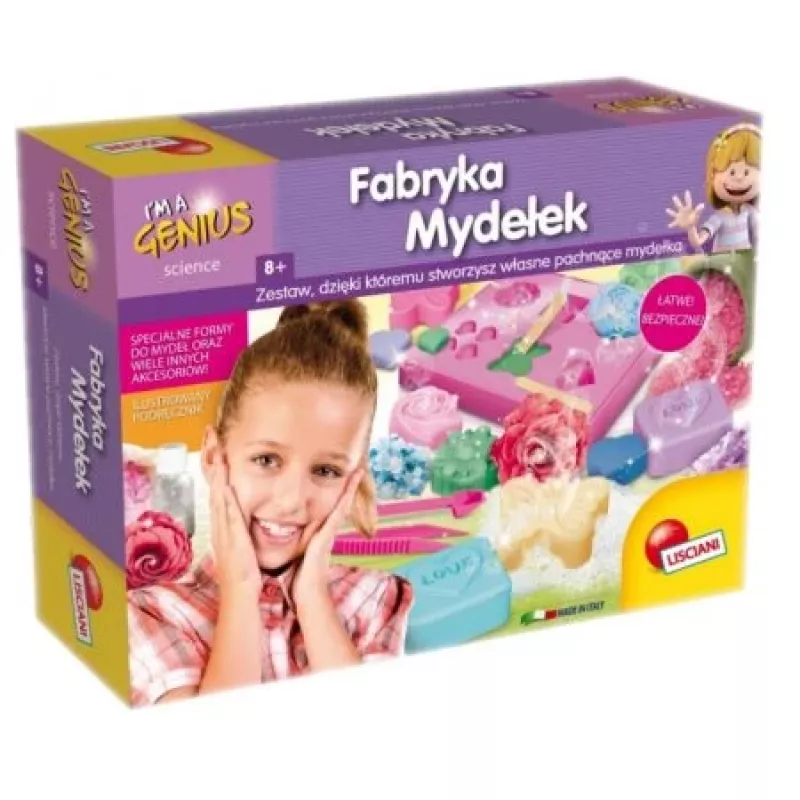 Zinātniskā laboratorija Es esmu ģēnijs - Ziepju fabrika