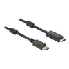 Aktīvais DisplayPort 1.2 uz HDMI kabelis DeLOCK 85957 3m