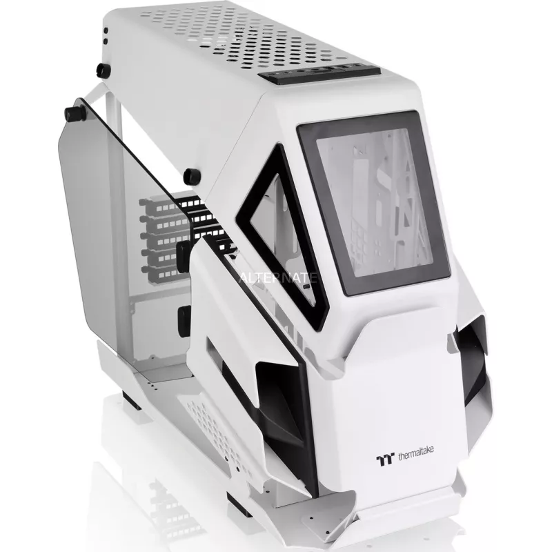 PC korpuss Thermaltake AH T200 Snow Micro Tower Balts