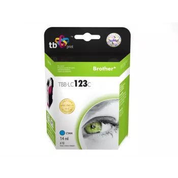 Ink.kazet Kompatibilni S Brother LC125XLC 100% Jauna
