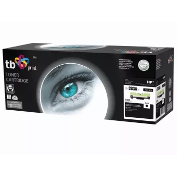 Tonera TB saderīga ar HP CF283A Melna (HP 125), 1500 lpp., JAUNS